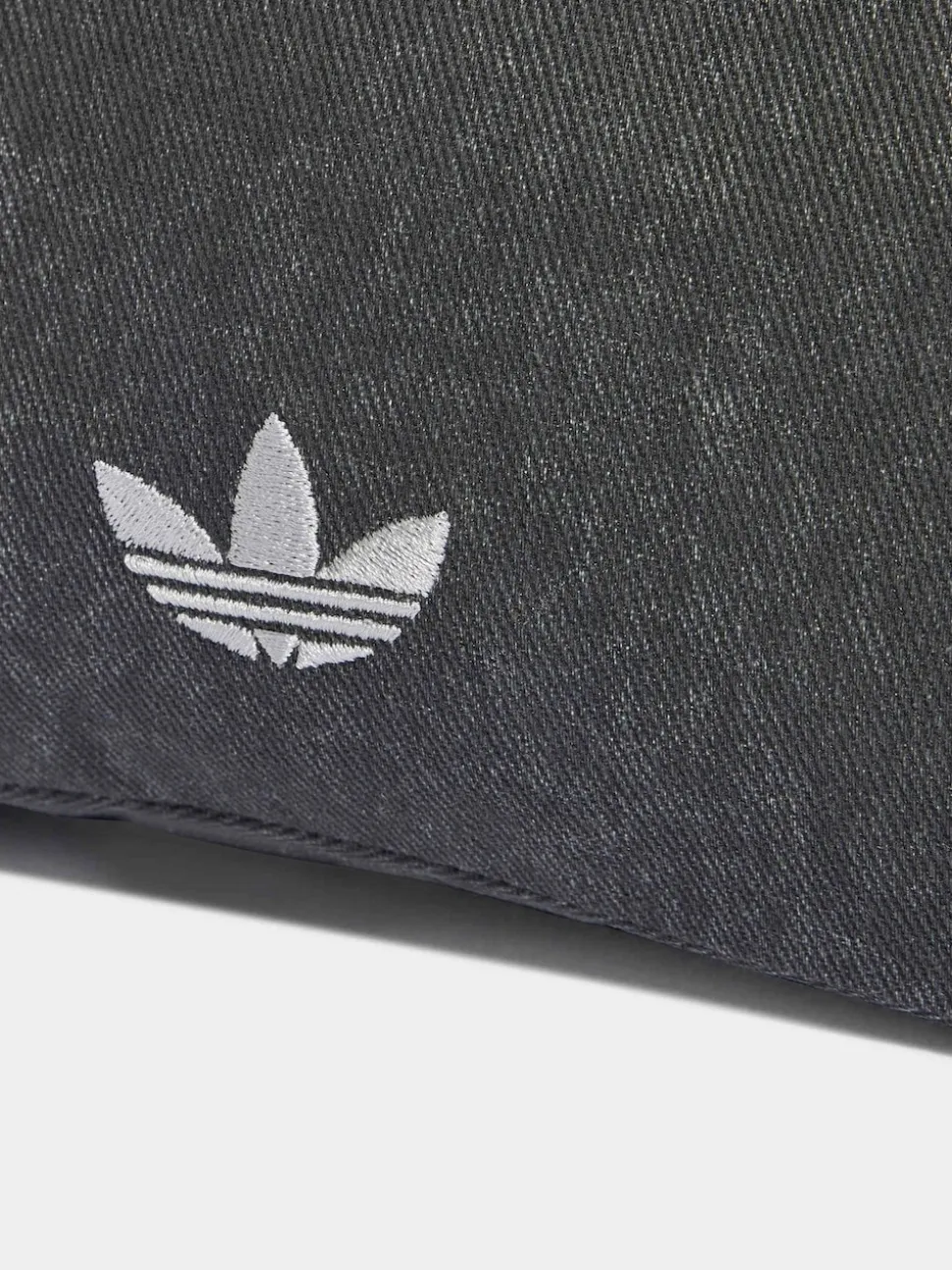 adidas Originals Black Denim Wash Shoulder Bag