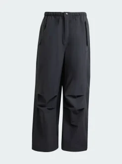 adidas Originals Black Premium Essentials Utility Parachute Tracksuit Bottoms