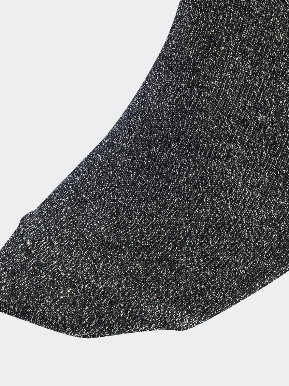 adidas Originals Black 3-Stripe Glitter Crew Socks