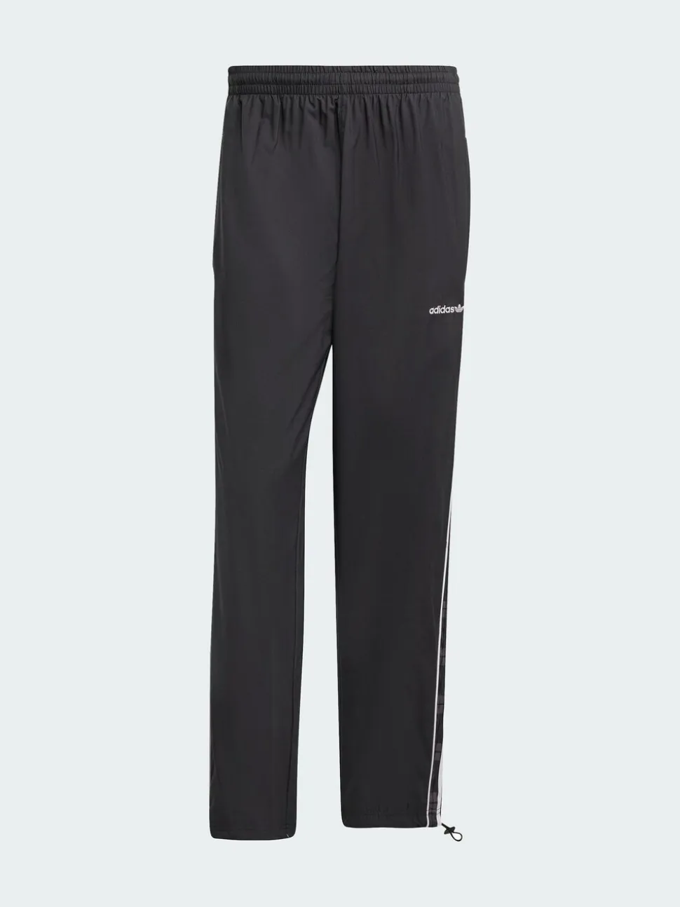 adidas Originals Black Tartan Loose Tracksuit Bottoms