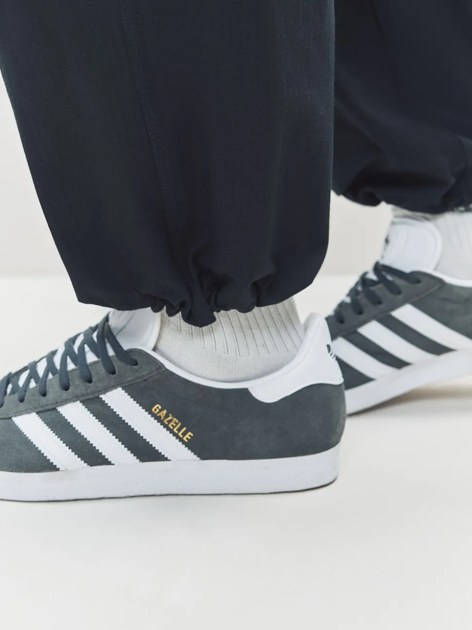 adidas Originals Black Trefoil Essentials Woven Joggers