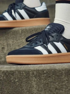 adidas Originals Black XLG Samba Trainers