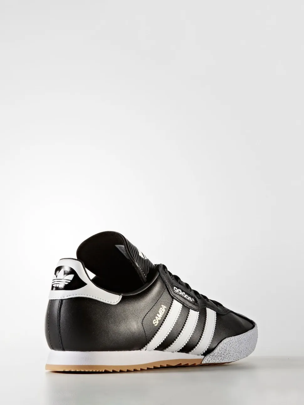 adidas Originals Black/White Samba Suede Trainers