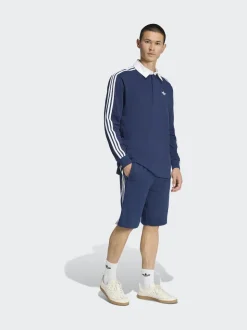 adidas Originals Blue 3 Stripes Shorts