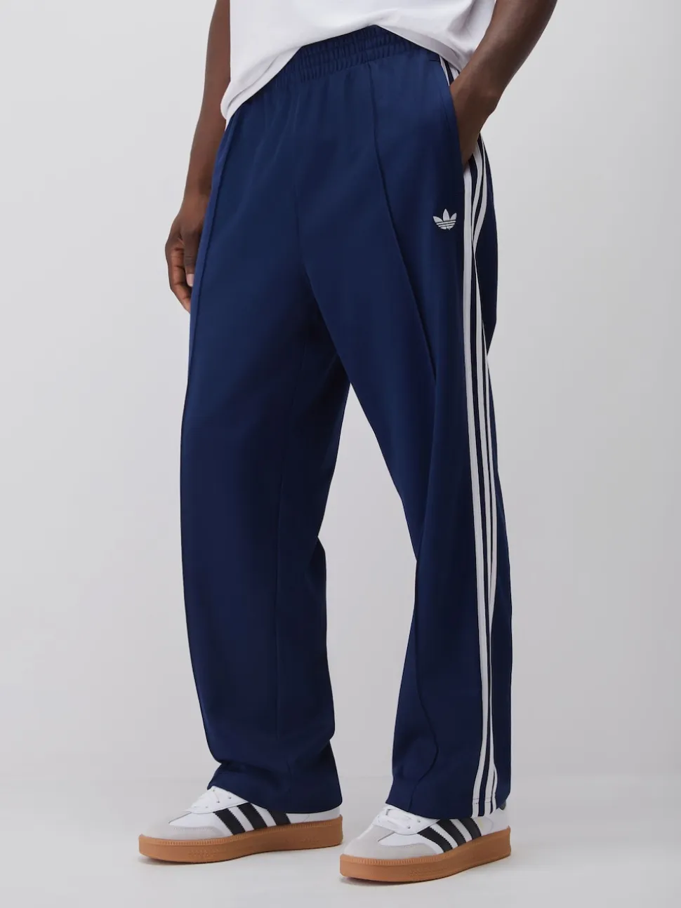 adidas Originals Blue Baggy Track Joggers