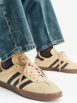 adidas Originals Brown Gazelle Trainers