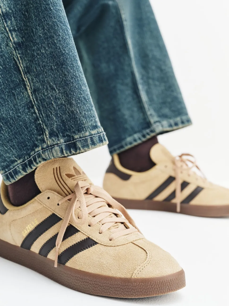 adidas Originals Brown Gazelle Trainers