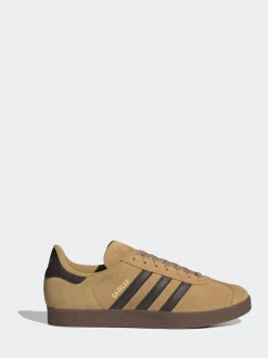 adidas Originals Brown Gazelle Trainers