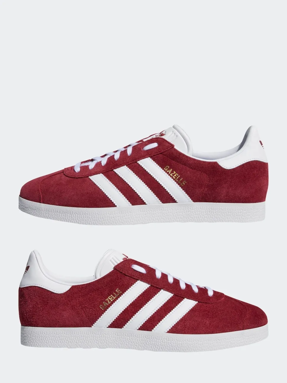 adidas Originals Burgundy Red Gazelle Trainers