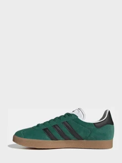 adidas Originals Green/Black Gazelle Trainers