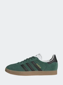 adidas Originals Green/Black Gazelle Trainers