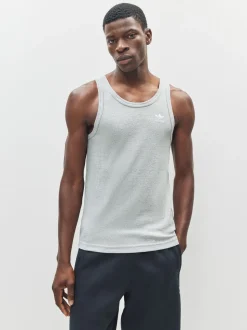adidas Originals Grey Trefoil Essentials Tank Top