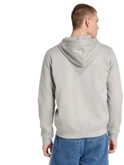 adidas Originals Grey Trefoil Essentials Full-Zip Hoodie