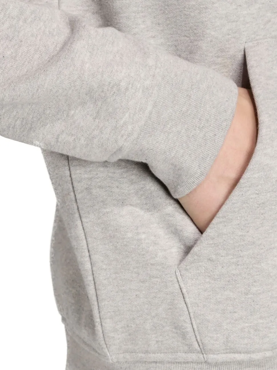 adidas Originals Grey Trefoil Essentials Full-Zip Hoodie