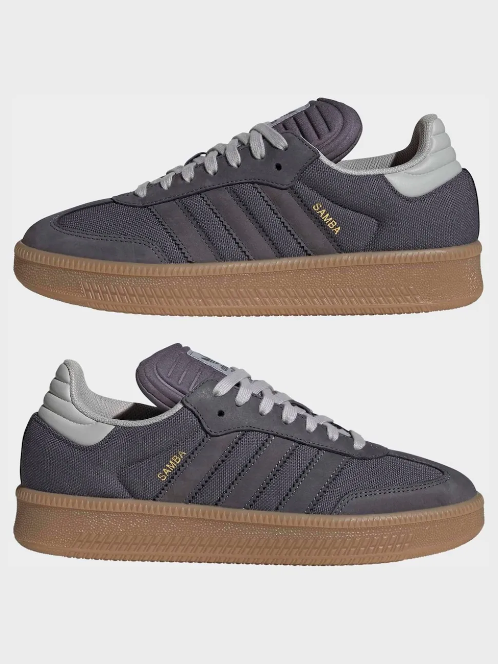 adidas Originals Grey XLG Samba Trainers