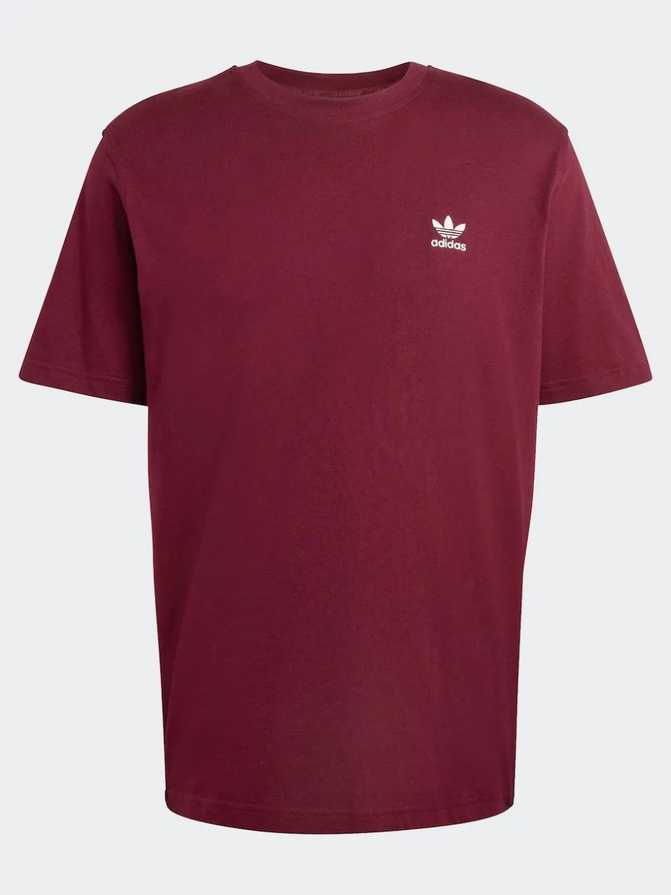adidas Originals Maroon Red Essential Loose Short Sleeves T-Shirt