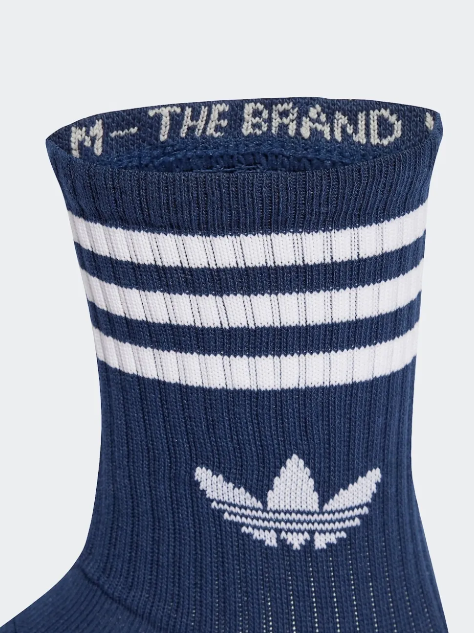 adidas Originals Off White Crew 3-Stripes Crew Socks 3 Pairs