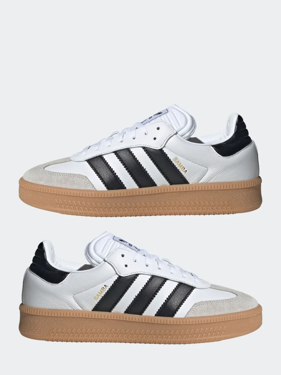 adidas Originals Pearl White XLG Samba Trainers