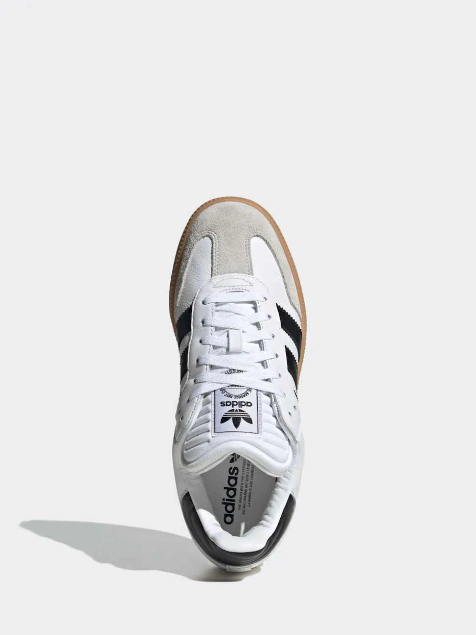 adidas Originals Pearl White XLG Samba Trainers