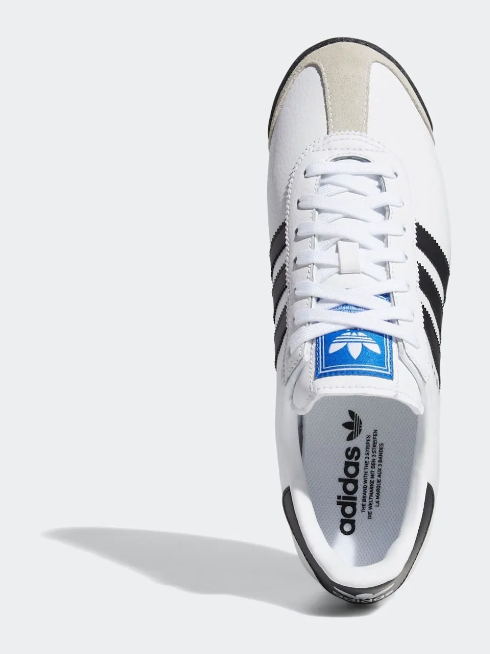 adidas Originals White Samoa Trainers