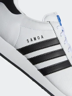 adidas Originals White Samoa Trainers