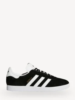 adidas Originals White/Black Gazelle Trainers