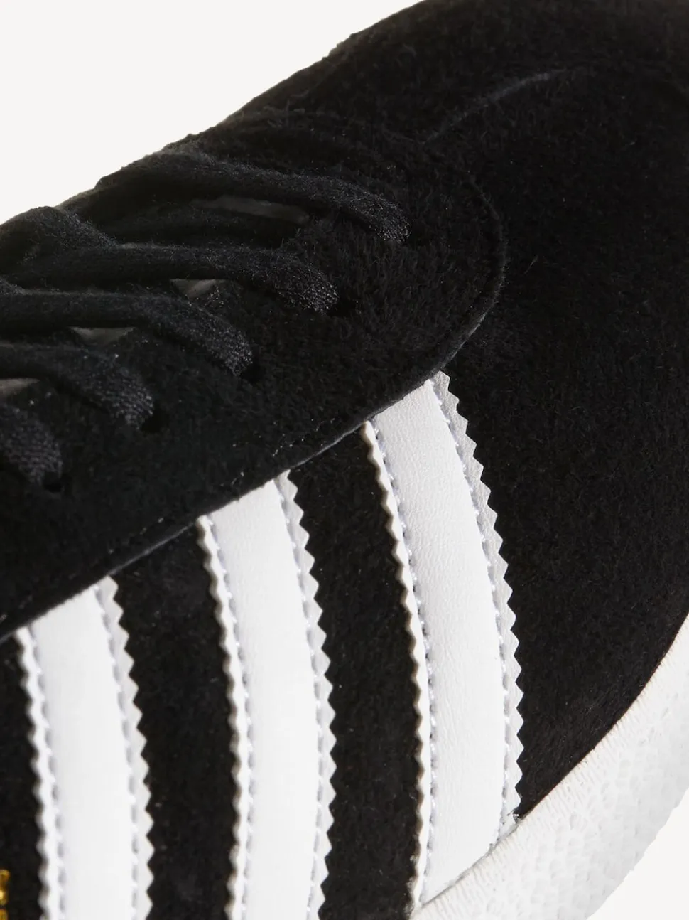 adidas Originals White/Black Gazelle Trainers