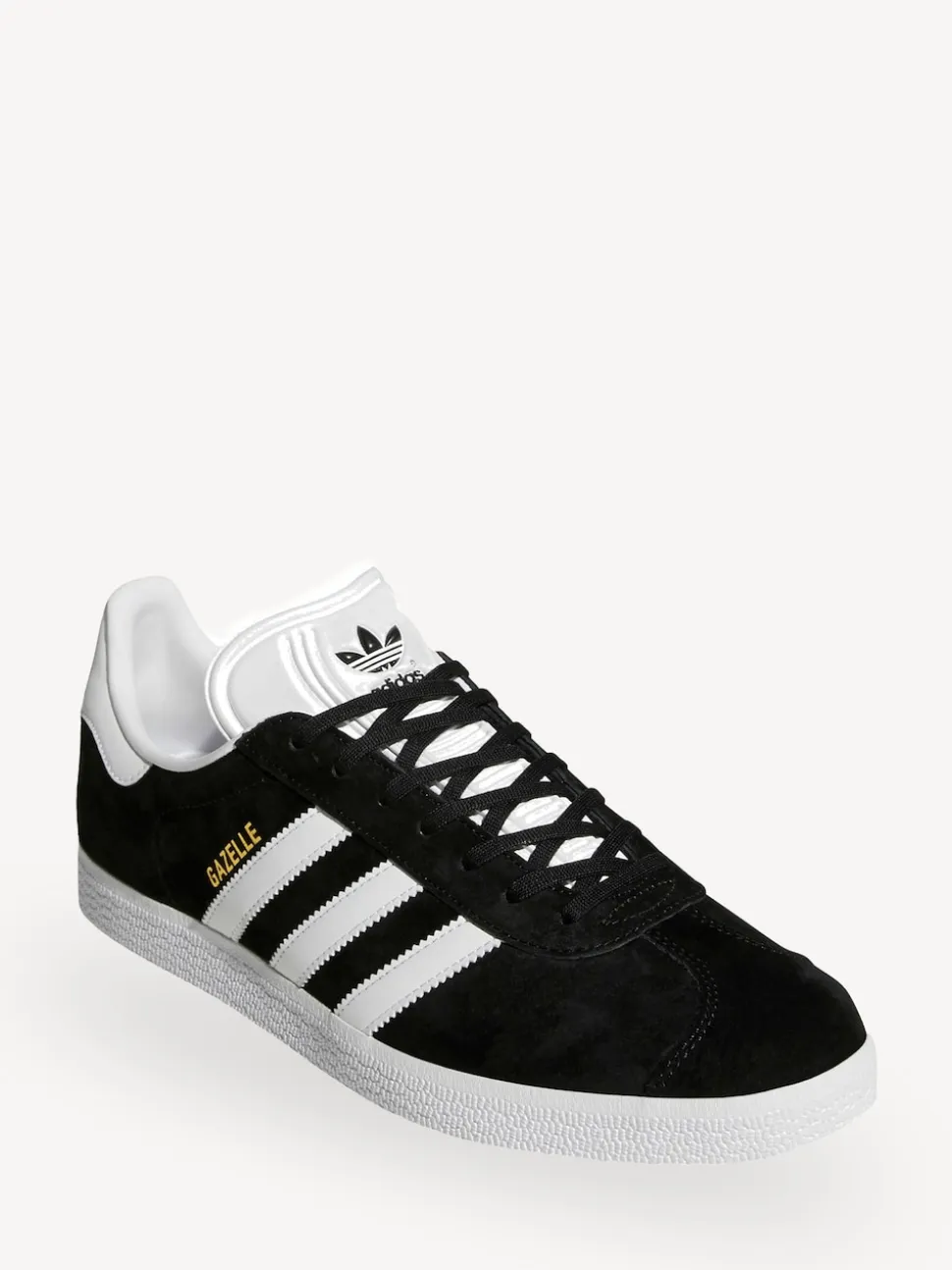 adidas Originals White/Black Gazelle Trainers