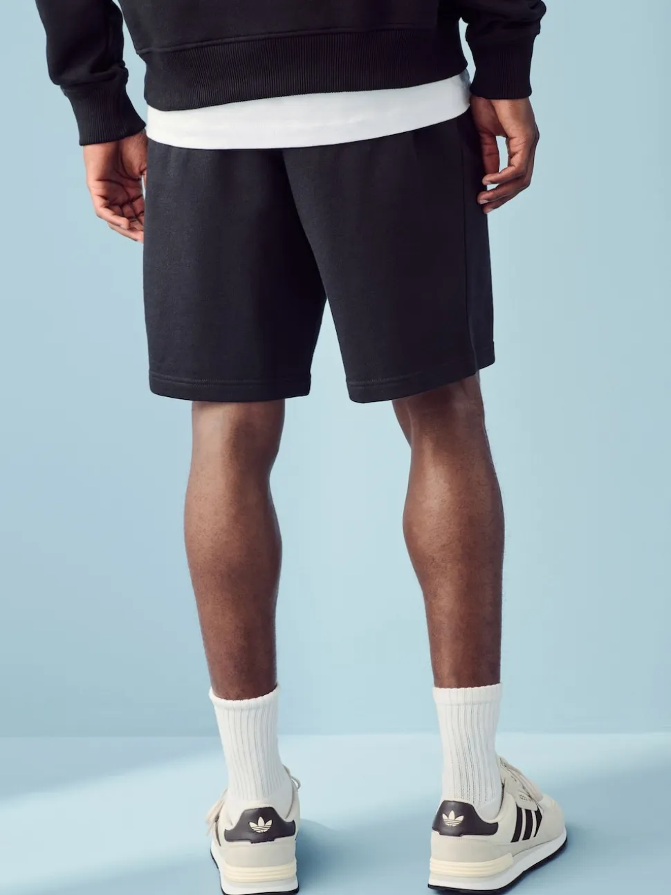 adidas Orignal Black Essentials Trefoil Shorts
