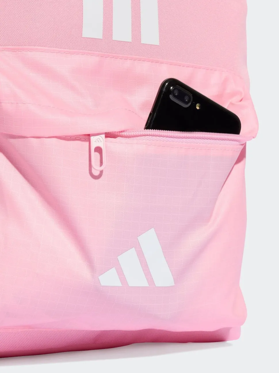 adidas Pink Classic 3 Bar Logo Backpack