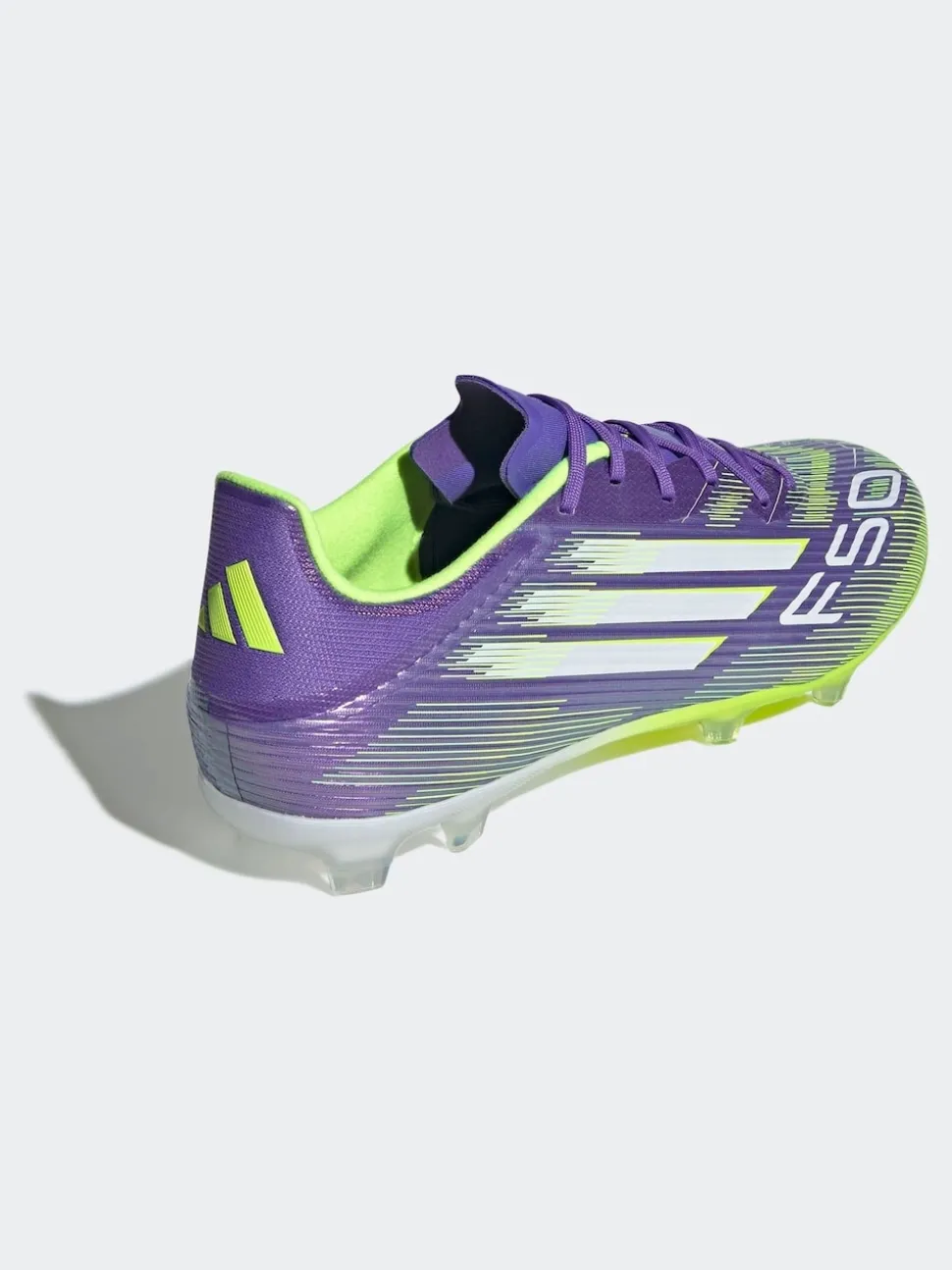 adidas Purple/White Adult F50 League Firm/Multi Ground Boots