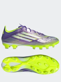 adidas Purple/White Adult F50 Pro Ground Boots