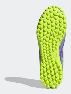 adidas Purple/White Kids F50 Club Turf Boots