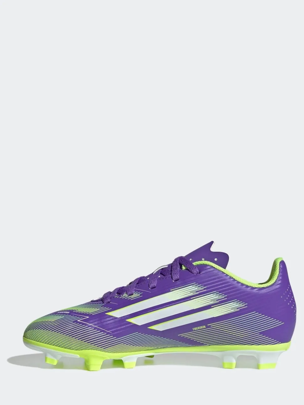 adidas Purple/White Kids F50 Club Firm/Multi Ground Boots