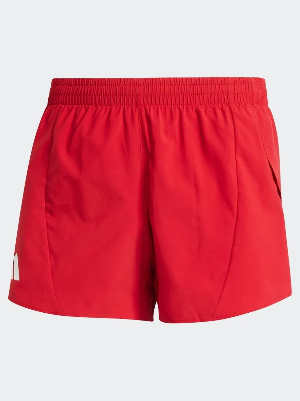 adidas Red Adizero Essentials Running Split Shorts