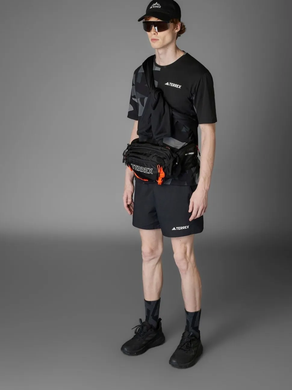 adidas Terrex Black Multi Shorts