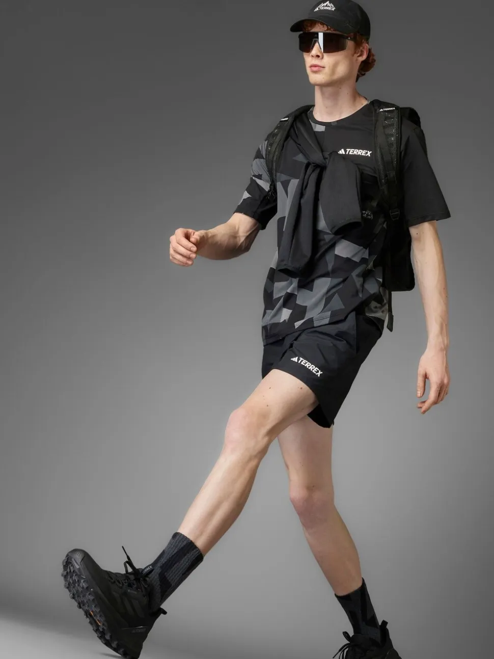 adidas Terrex Black Multi Shorts