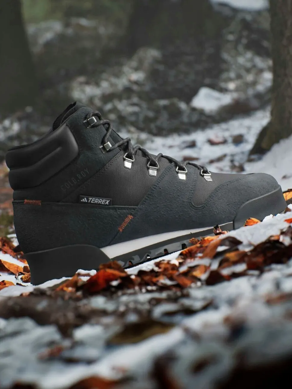 adidas Terrex Black Snowpitch Cold.Rdy Hiking Trainer