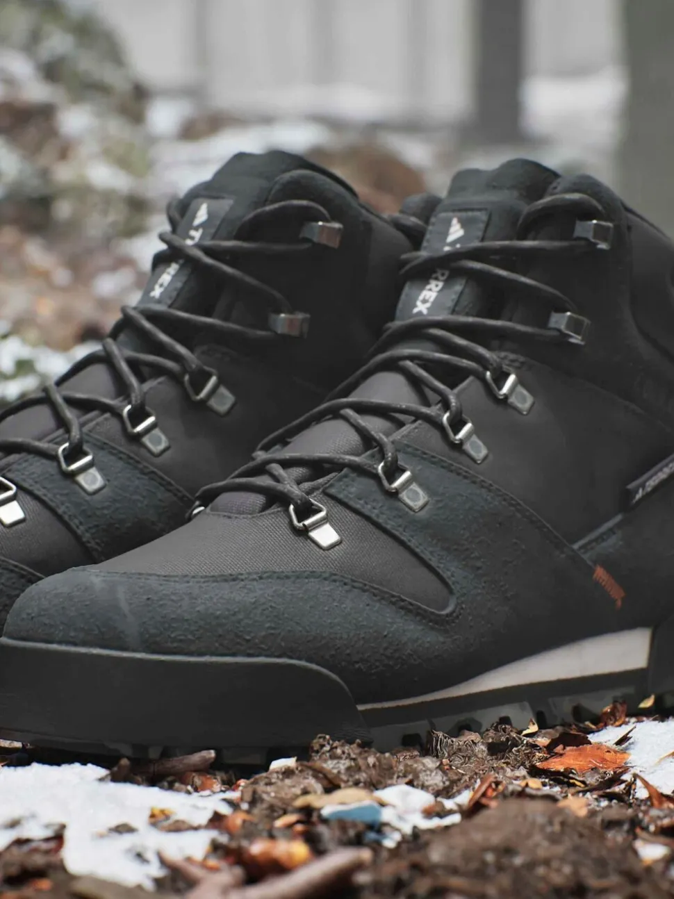adidas Terrex Black Snowpitch Cold.Rdy Hiking Trainer