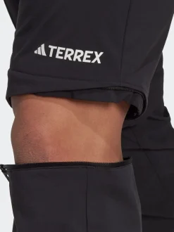 adidas Terrex Black Utilitas Hiking Zip Off Tracksuit Bottoms