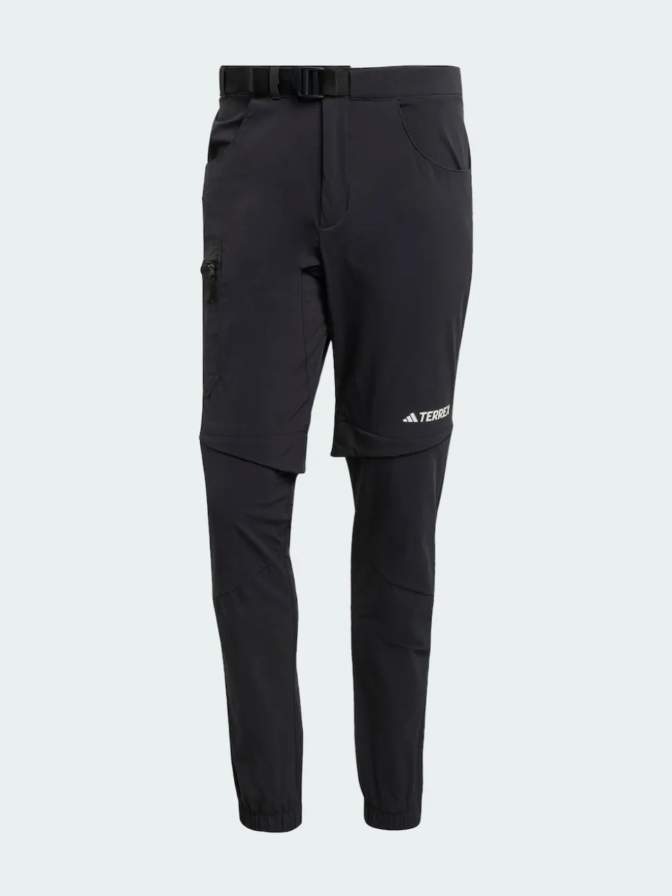adidas Terrex Black Utilitas Hiking Zip Off Tracksuit Bottoms