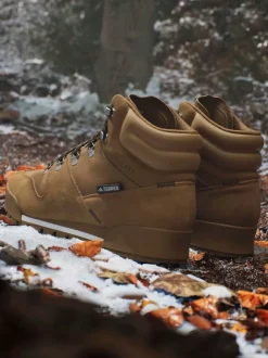 adidas Terrex Brown Snowpitch Cold.Rdy Hiking Boots