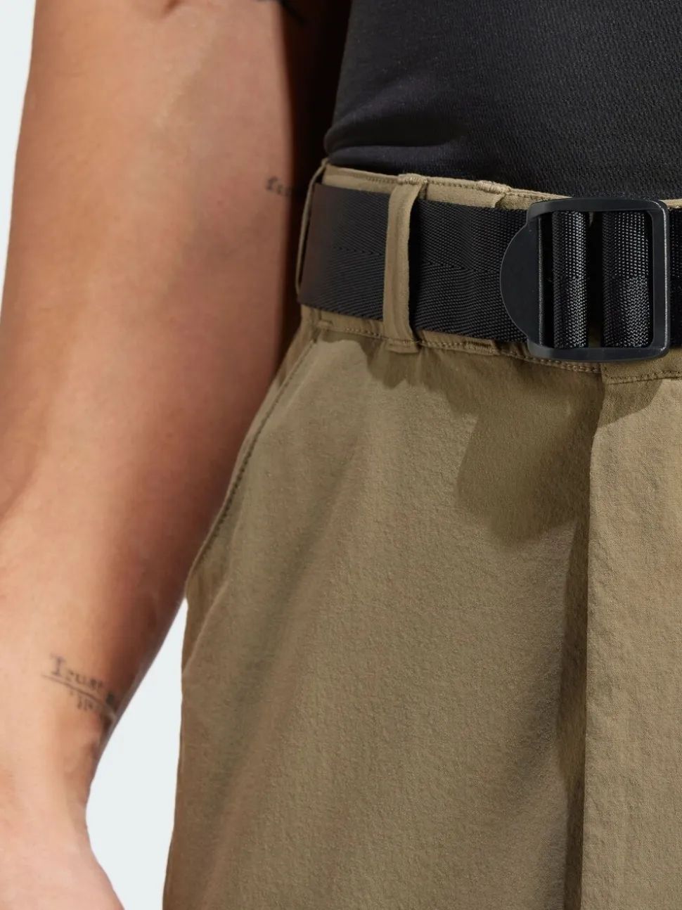adidas Terrex Green Utilitas Hiking Zip-Off Tracksuit Joggers