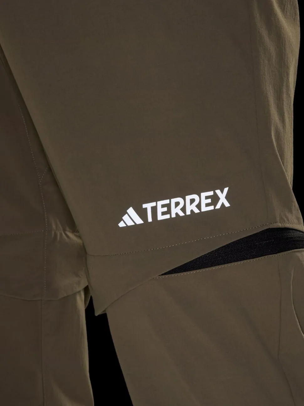adidas Terrex Green Utilitas Hiking Zip-Off Tracksuit Joggers