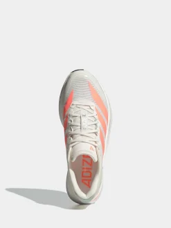 adidas White Adizero Boston 13 Running Shoes