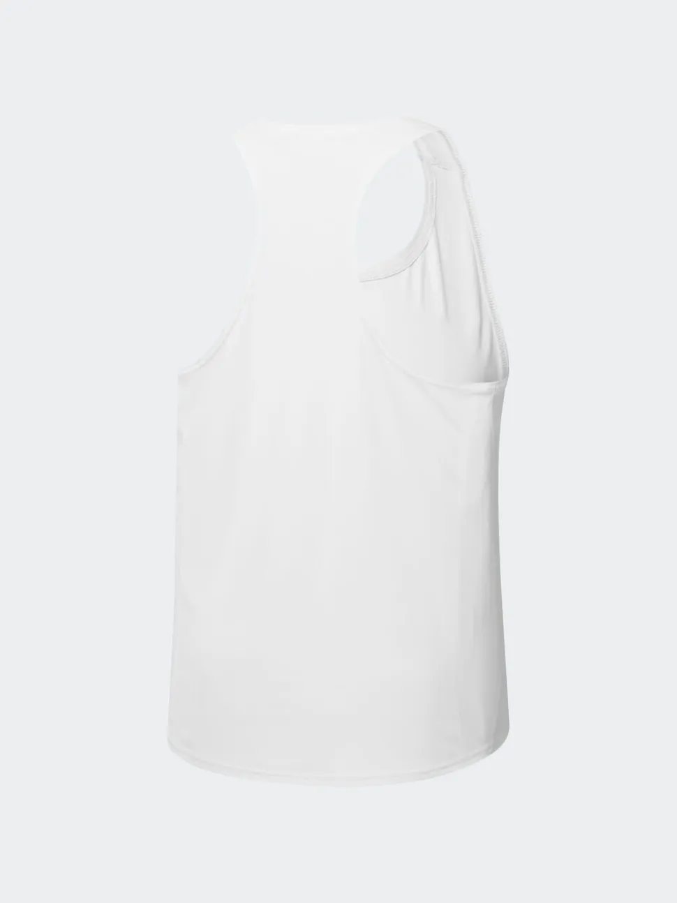 adidas White Adizero Essentials Running Tank Top