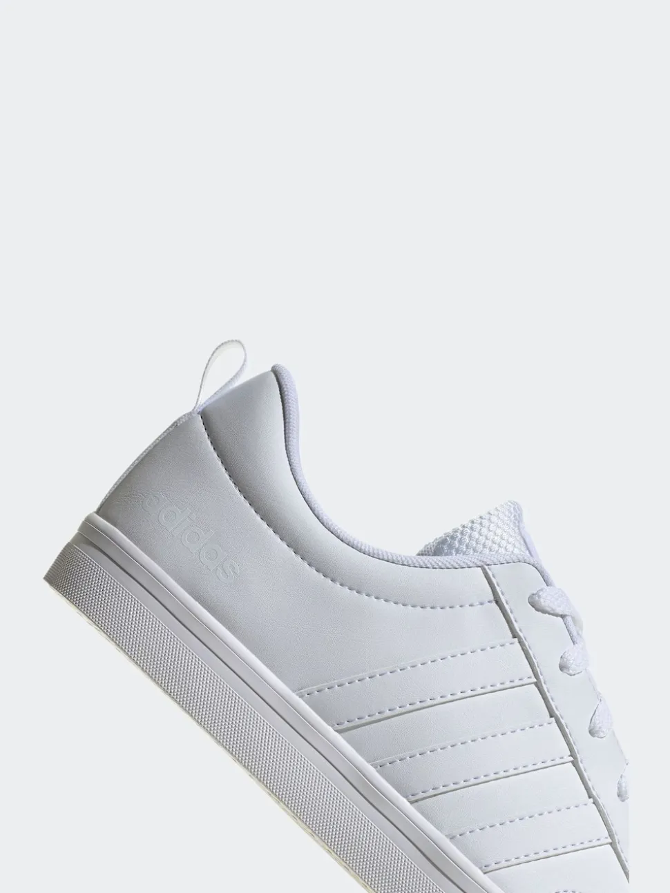 adidas White Chrome VS Pace Trainers