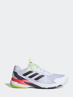 adidas White Crazyflight 6 Indoor Shoes