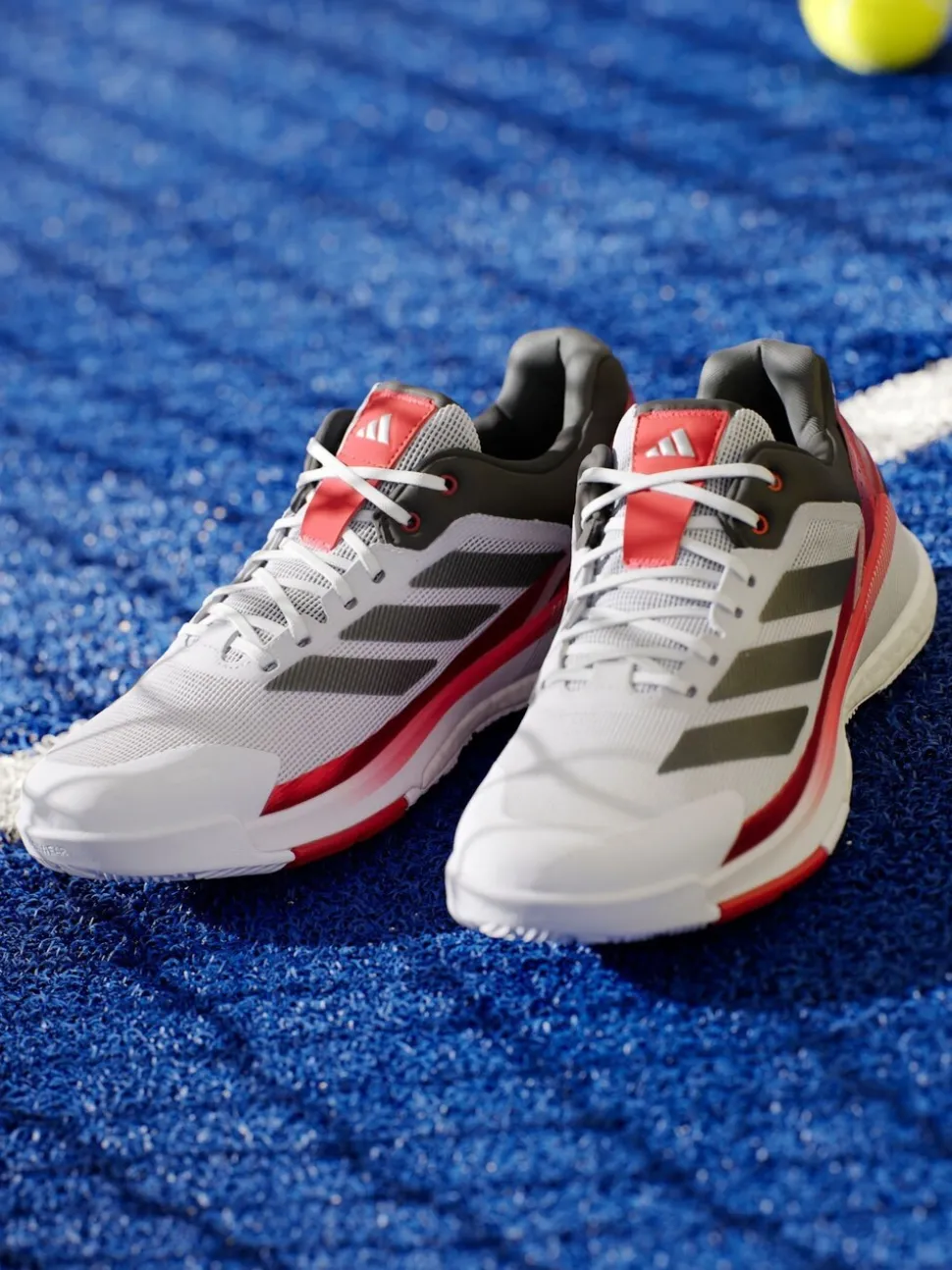 adidas White Crazyquick Boost Padel Shoes