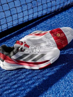adidas White Crazyquick Boost Padel Shoes